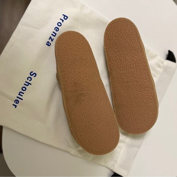 NWT Women’s Proenza Schouler Fabri Cable Sandal Flat Khaky Beige Sz US 7 EU 37 - Picture 10 of 15